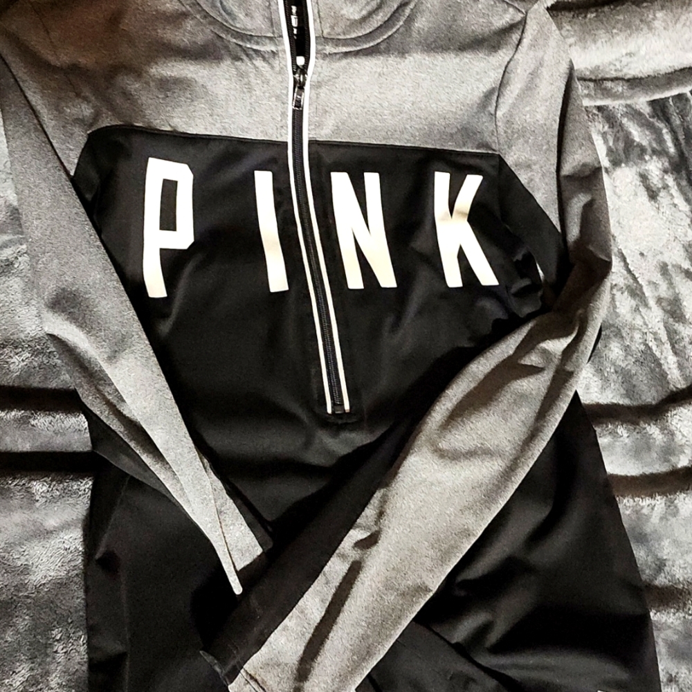 Pink long sleeve jacket